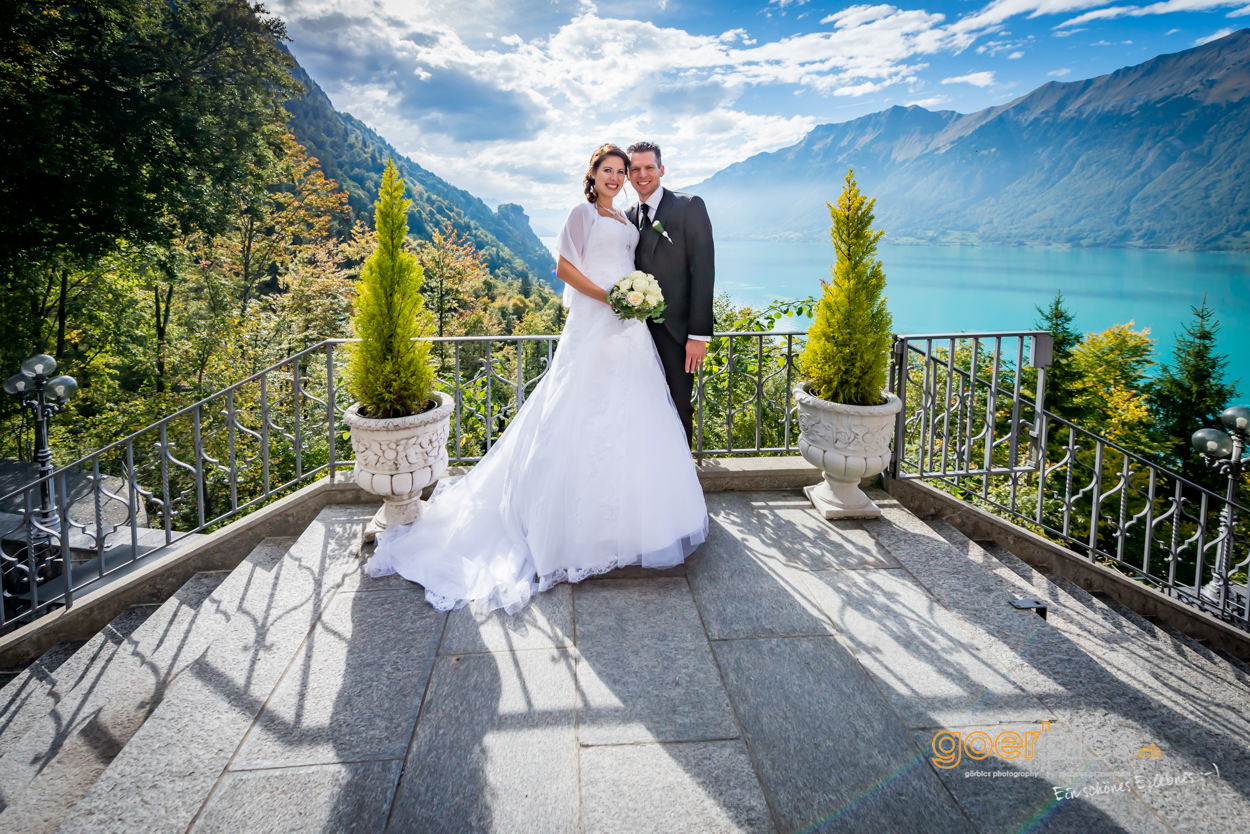 Hochzeit in Giessbach und Schloss Schadau Thun gallery